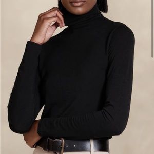 Banana Republic Black Turtleneck